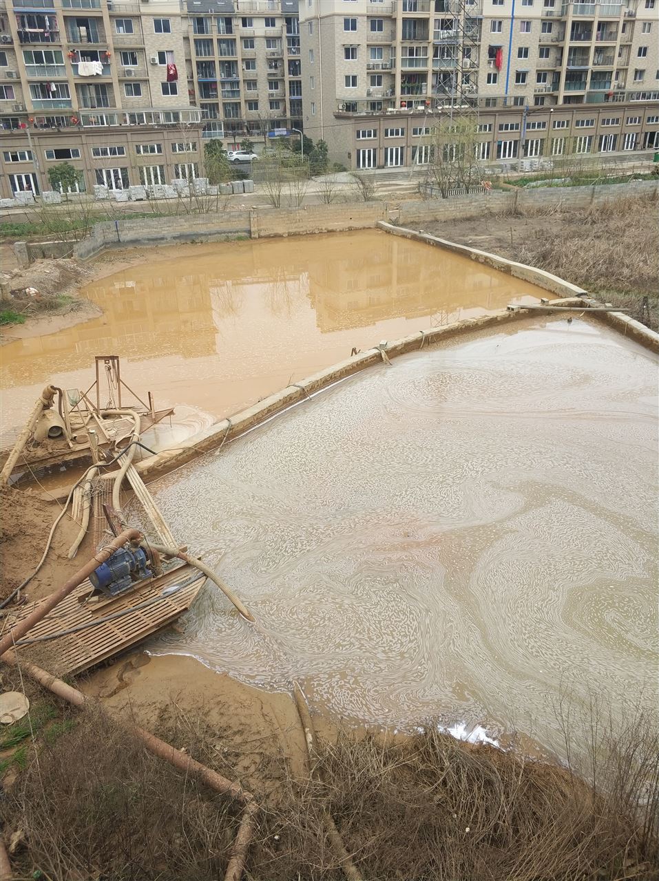 桂平沉淀池淤泥清理-厂区废水池淤泥清淤