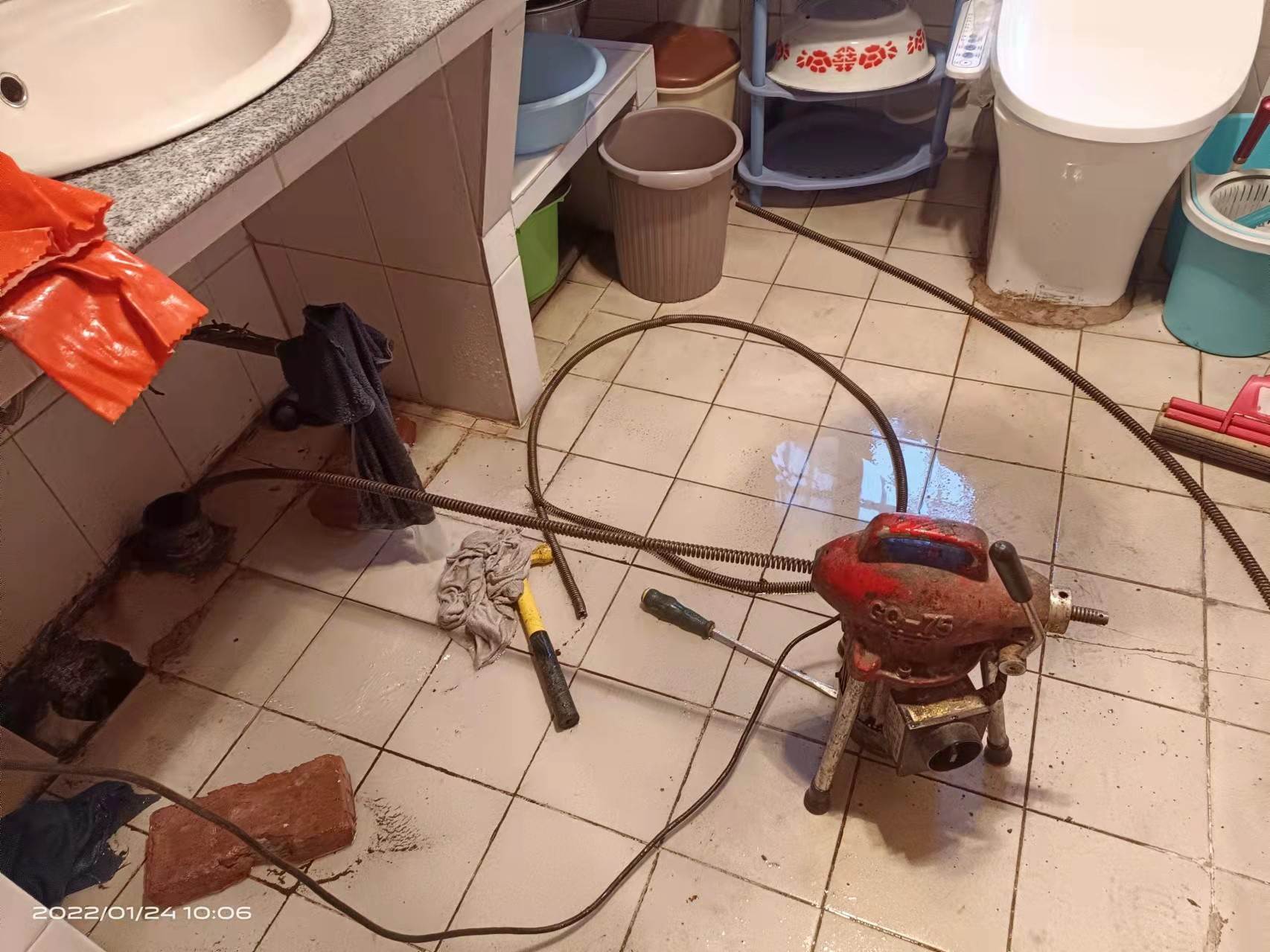 桂平疏通厨房下水道,地漏疏通